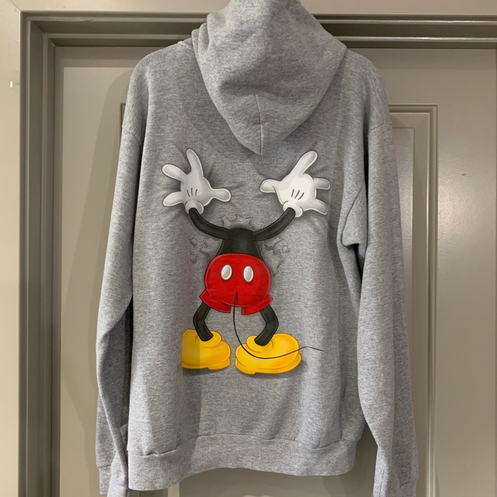 Walt Disney World Mickey Mouse hoodie men’s sz Med - Picture 3 of 5